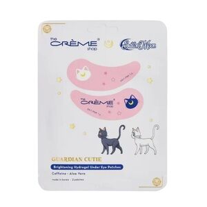 Creme Shop x TOEI Sailor Moon Cat Guardian Cutie Caffeine Aloe Vera Eye Patches